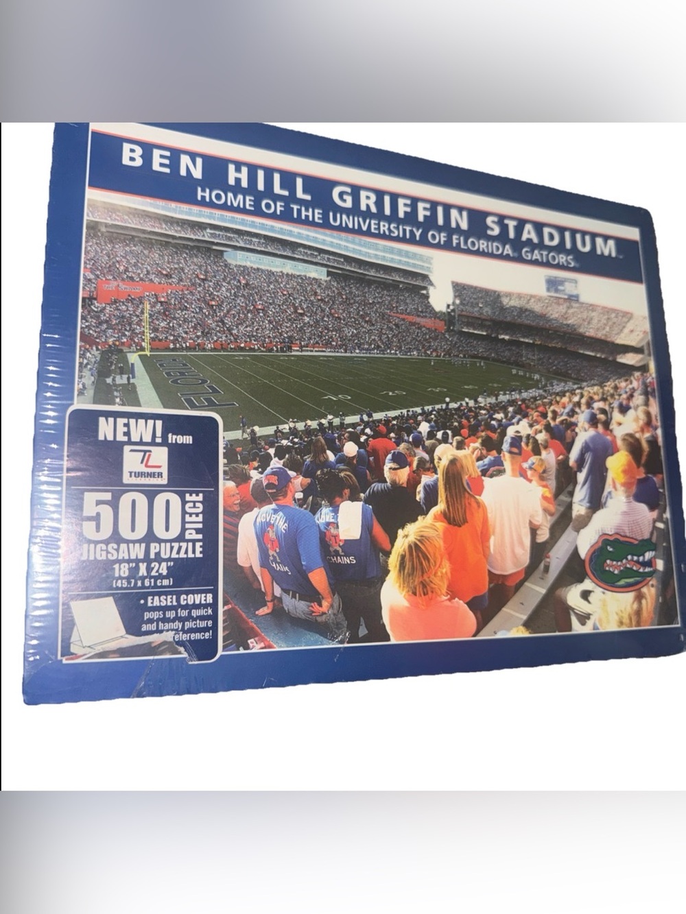 FLORIDA GATORS BEN HILL GRIFFIN STADIUM TEAM PUZZLE~500 PIECES NIB sealed UF